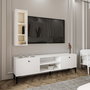 Hanah Home Mueble de TV Blanco